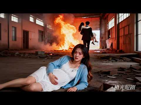 白月光和孕妻二選一，丈夫果斷抱走白月光，狠心將她丟進火海！她徹底死心提出離婚，直到看清她懷中孩子的臉，他卻慌了，瘋狂追妻！#盛夏挽晴天 #drama #愛情 #追妻火葬場 #霸總 #短劇 #灰姑娘