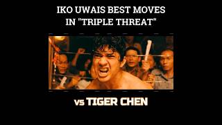 Download lagu 🔥 Iko UWAIS best move in Triple Threat - VS Tony Jaa and Tiger Chen mp3