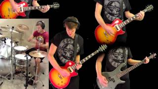 You Could Be Mine Guns N' Roses Guitar Bass Drum Cover