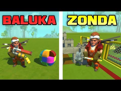 BALUKA vs ZONDA | Scrap Mechanic