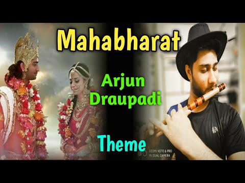 Arjun Draupadi Theme Flute Cover / Mahabharat / Music With Jimmy / #Shorts