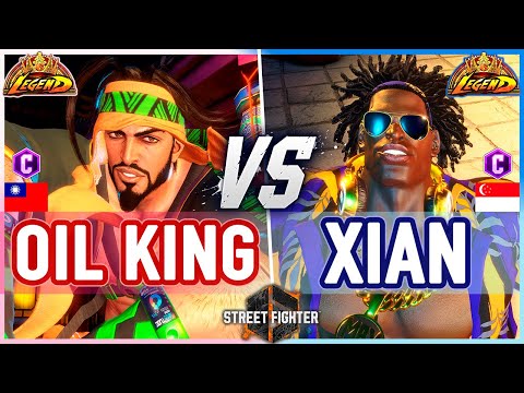 SF6 🔥 Oil King (Rashid) vs Xian (Dee Jay) 🔥 Street Fighter 6