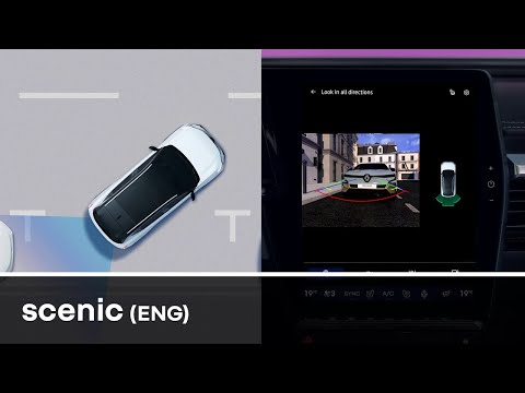 rear view camera - Scenic E-Tech electric - Renault