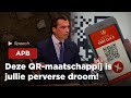 Baudet: Ze willen ons voor eeuwig in een QR-nachtmerrie laten verdwijnen