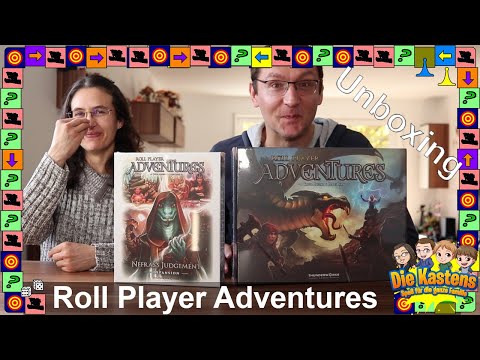 Roll Player Adventures (Thunderworks Games) - Unboxing und erster Eindruck