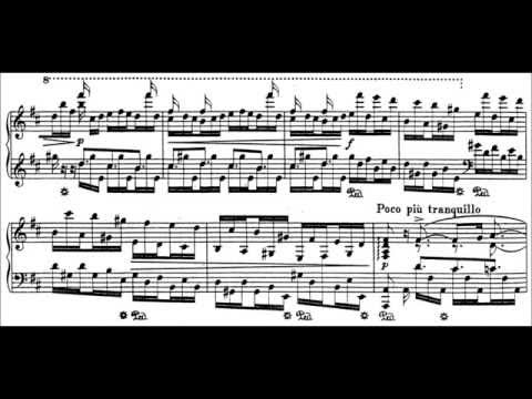Lyapunov: Transcendental Etude Op.11 No.10, Lezghinka