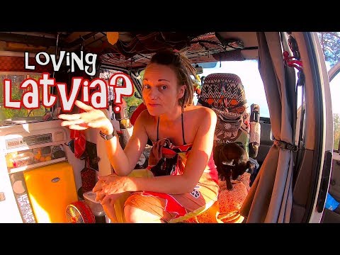 RIGA and GAUGA (National Park) LATVIA - VAN LIFE
