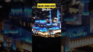 Download lagu Melihat Mesjid Megah di kota Solo dengan drone di malam hari. mp3