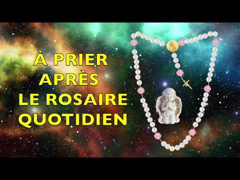 CHAPELET DE LA COURONNE ANGÉLIQUE - MARIE ROSE MYSTIQUE - PRIÈRE 7 ARCHANGES - PROTECTION APOCALYPSE