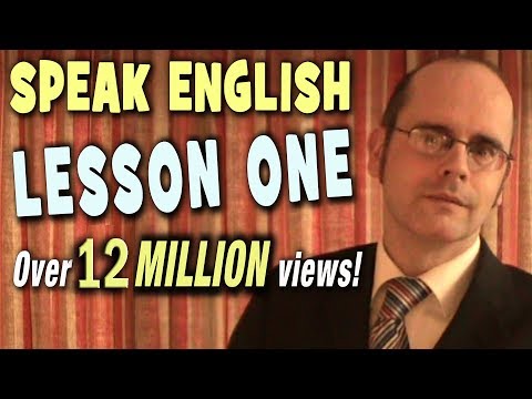 Learning English - Lesson One (Introduction)