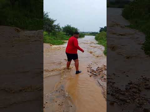 enchente no rio paraiba em são Miguel de Taipu PB ⛈️