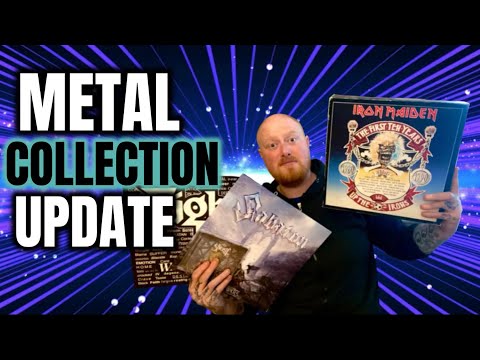 Metal Vinyl & CD Collection Update: RARE Iron Maiden Box Set, New Releases & Reissues