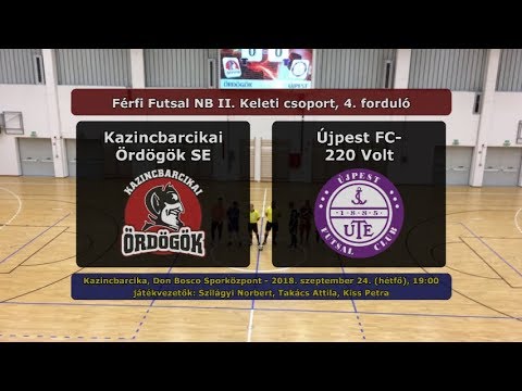 Kazincbarcikai Ördögök - Újpest FC-220 Volt 3-3 (2018.09.24, gólösszefoglaló)