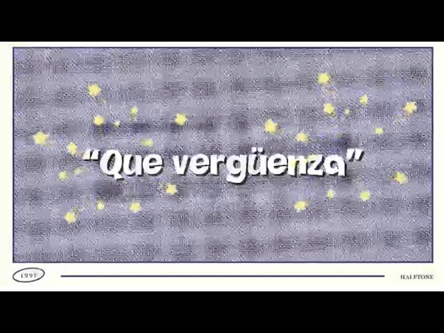 Vídeo relacionado con Qué vergüenza (Novela)