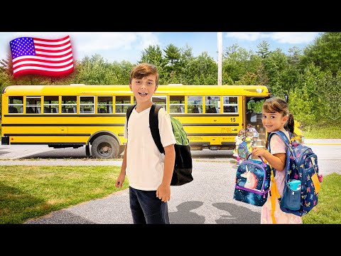 PRIMEIRO DIA DE AULA NOS ESTADOS UNIDOS