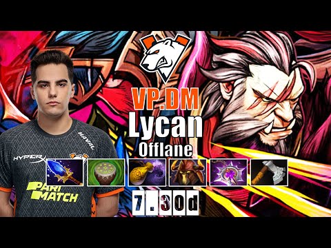Lycan Offlane | VP.DM | SUPER POPULAR OFFLANE HERO FOR TI 10 | 7.30d Gameplay Highlights