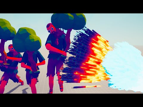 3x TREE GIANT vs EVERY GOD - Totally Accurate Battle Simulator TABS