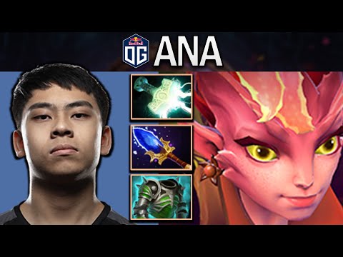 OG.ANA SMURF DARK WILLOW WITH 20 KILLS & MJOLNIR - DOTA 2 7.31 GAMEPLAY