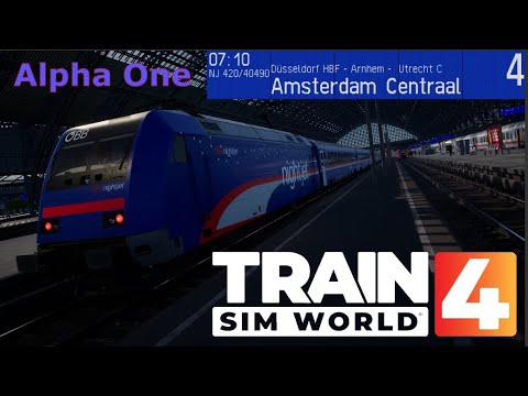 Train Sim World 4 Einfaht-Abfahrt Nj 420/40490 nach Amsterdam Centraal & IC 2212 nach Stralsund HBF