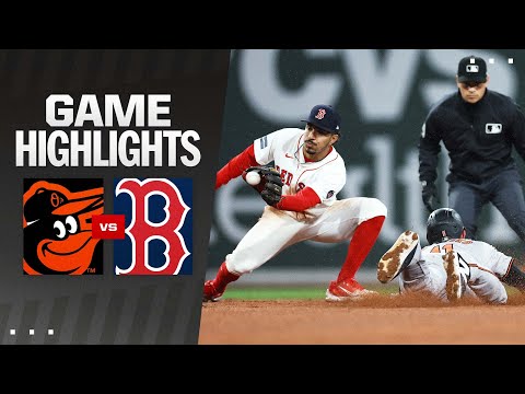 Orioles vs. Red Sox Game Highlights (4/11/24) | MLB Highlights