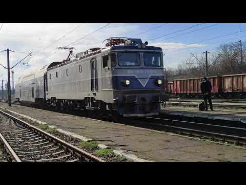 Tren R7375 Faurei - Galati intra in statia Barbosi cu 40-0658-7 - 22.01.2021