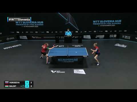 Olga Vorobeva vs Bernadett Balint | WTT Contender Novo Mesto 2021 | WS | Qual
