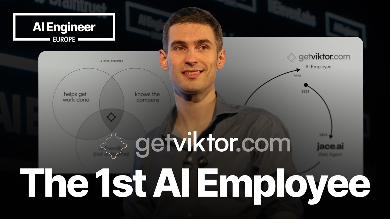 Viktor: The AI Coworker Living in Slack - AI Engineer