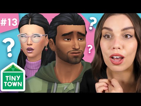House tour and our new neighbour! ???? Sims 4 TINY TOWN ???? Purple #13