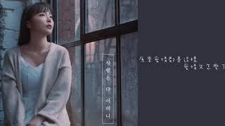 [中字/Audio/MP3] HONG JINYOUNG (홍진영) - 사랑은 다 이러니 (Love is..)