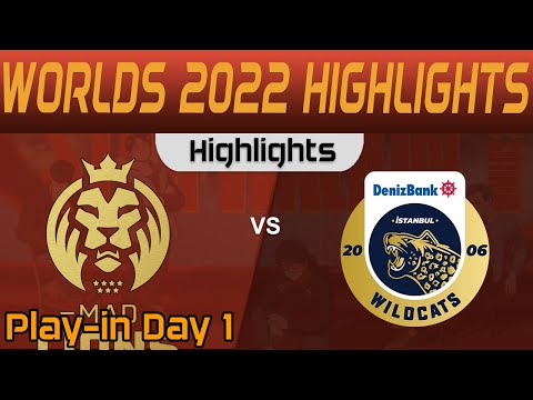 MAD vs IW Highlights Worlds 2022 Play In MAD Lions vs İstanbul Wildcats by Onivia