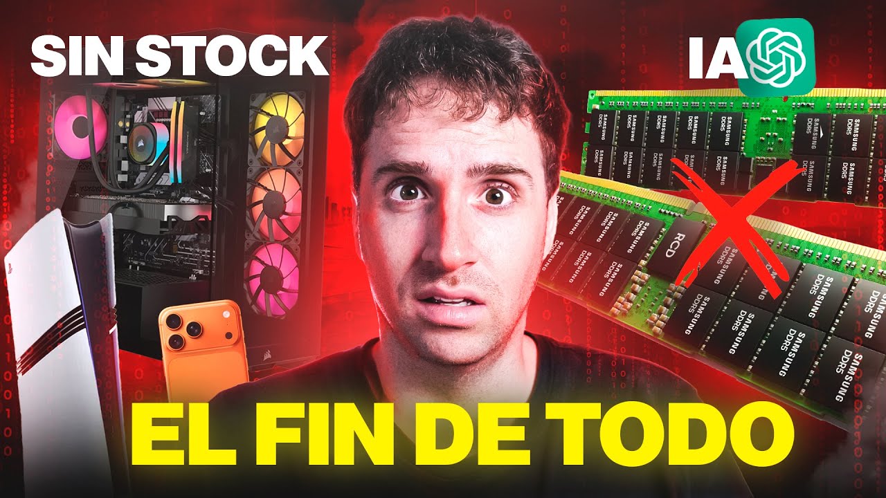 Esto DESTRUIRÁ el PC y CONSOLAS durante AÑOS | La crisis de la RAM