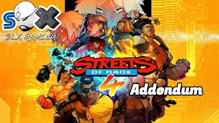 Streets of Rage 4 Addendum