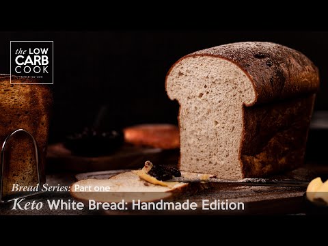 The Best White Keto and Low Carb Bread - Standmixer Edition.  #TheLowCarbCook #Keto #LowCarb #Bread