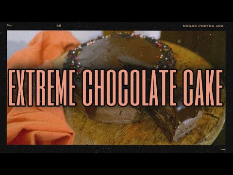 Extreme chocolate cake | no oven , no beater | Krishika