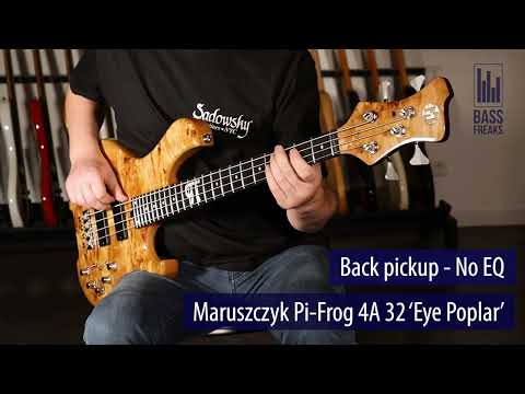 Maruszczyk Pi-Frog 4A Live Demo - BassFreaks.net