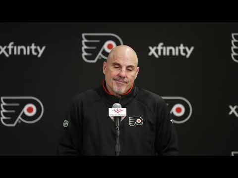 1/8 PHI vs. TOR Pregame: Rick Tocchet