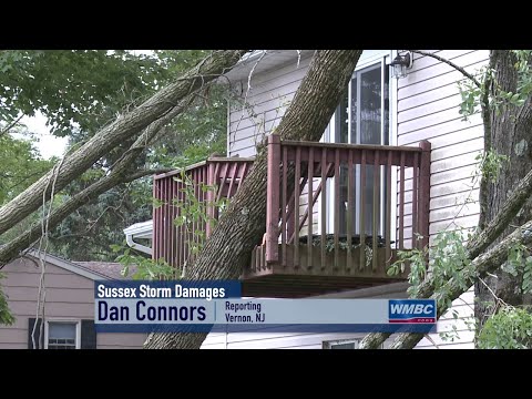NJ Sussex County Storm Damage & Power Outages