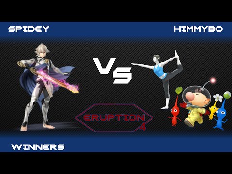 Eruption 4 Smash 4 - Spidey(Corrin) vs Himmybo(Wii Fit/Olimar) - Winners