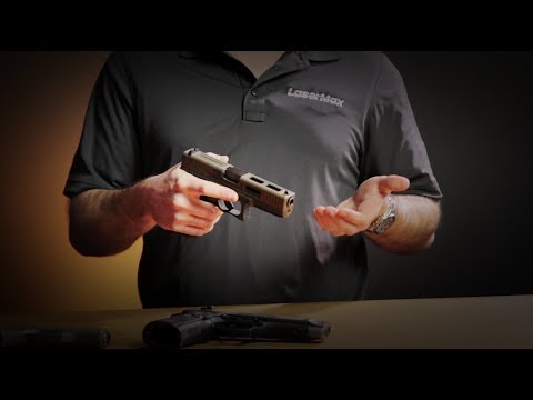 Shooting with the LaserMax Guide Rod Laser - TheFireArmGuy