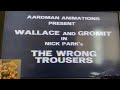 Start Of Wallace And Gromit In Nick Park S Oscar Winning The Wrong Trousers UK VHS