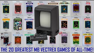 The 20 Greatest MB Vectrex Games of All-Time