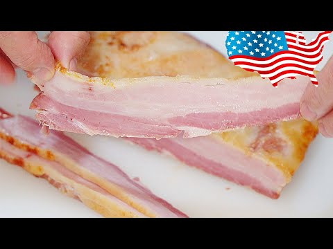 How to make AMERICAN BACON at HOME
