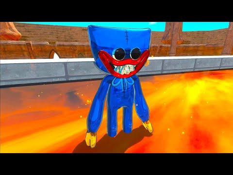 Poppy Playtime Lava Test - The Toughest Of All - Animal Revolt Battle Simulator