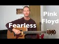 Pink Floyd Friday - Fearless | Breakdown + Guitar Lesson