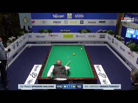 Vanvesterhout Lorenzo VS Spadaro Malomo Paolo - 21° Campionato Italiano Città di Arco