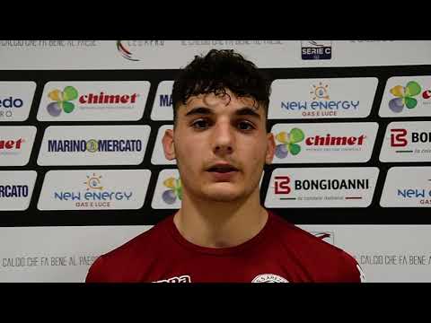 Simone Stampete al termine di Arezzo-Viterbese 2-0 per il campionato Primavera 3