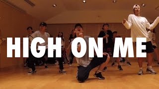 &quot; High On Me  &quot; Guy Sebastian / Choreography by Takuya 中級 Pt.2