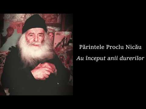 Părintele Proclu: Au început anii durerilor