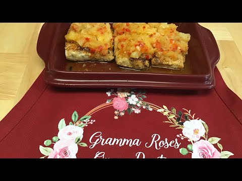 Blackened Mahi-Mahi with Pineapple Pepper Jelly Salsa (no sugar added)