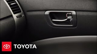 2009 Prius How-To: Smart Key - Lock and Unlock the Doors | Toyota